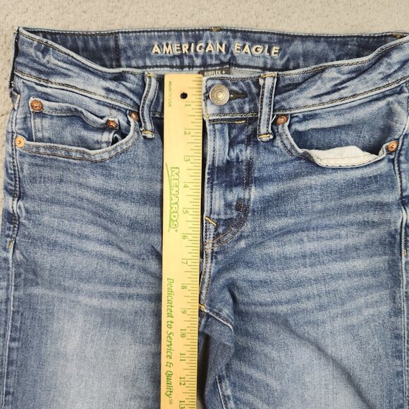 American Eagle Jeans Mens 28x30 Original Fit Straight Leg AirFlex+ Denim Pants - Picture 7 of 12